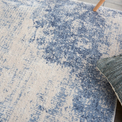 Silky Textures SLY01 Ivory Blue Runner 2