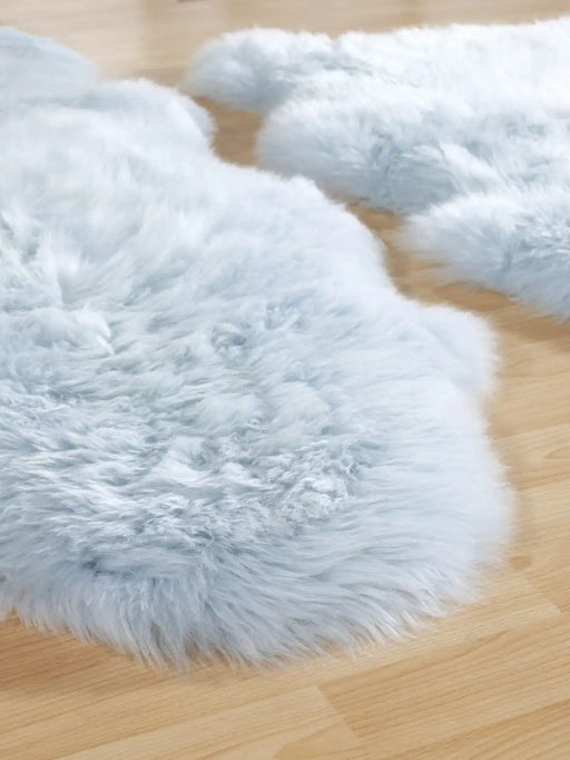 Origins Rugs Genuine Sheepskin Duck Egg - Woven Rugs