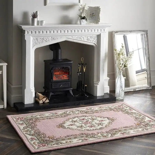 Origins Rugs Shensi Rose Pink - Woven Rugs