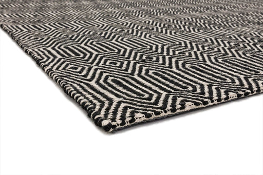 Asiatic Rugs Runner / 66 x 200cm Sloan Black Runner 5031706641094 - Woven Rugs