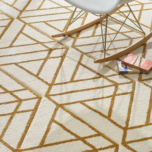 Origins Rugs Origins Escher Cream/Gold - Woven Rugs