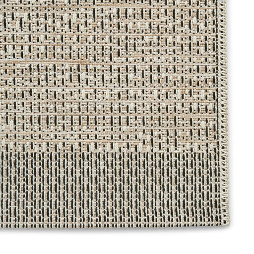 Think Rugs Rugs Stitch 9683 Beige/Black - Woven Rugs