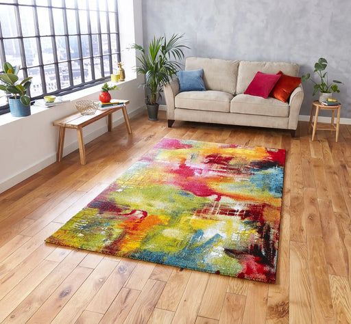 Think Rugs Rugs Sunrise 20754 Multi - Woven Rugs