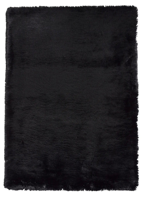 Think Rugs Rugs Super Teddy Black - Woven Rugs