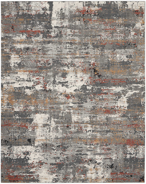 Nourison Rugs Tangra TNR02 GRYMT - Woven Rugs