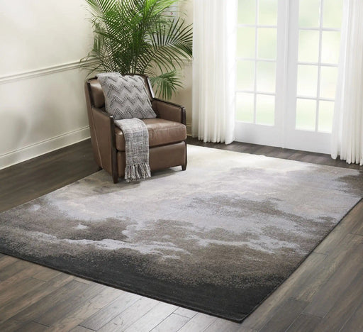 Nourison Rugs Twilight TWI18 Storm Round - Woven Rugs