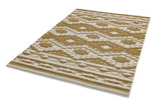 Asiatic Rugs Runner / 80 x 240cm Taza TA02 Ochre Runner 5031706726128 - Woven Rugs