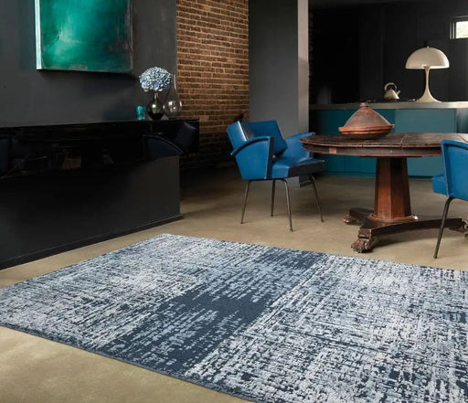 Asiatic Rugs Torino Petrol Blue - Woven Rugs