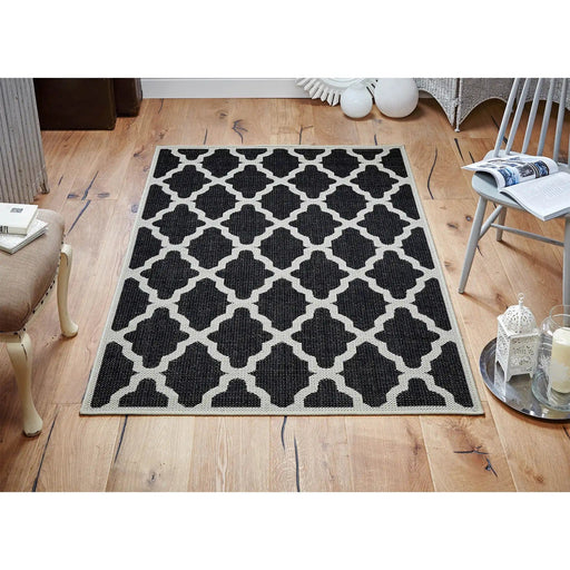 Oriental Weavers Rugs Moda Flatweave Trellis Black - Woven Rugs