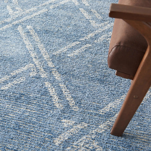 Nourison Rugs Venosa VSN01 Blue Ivory Runner - Woven Rugs