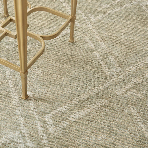 Nourison Rugs Venosa VSN01 Green Ivory Runner - Woven Rugs