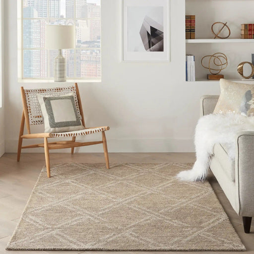 Nourison Rugs Venosa VSN01 Taupe Runner - Woven Rugs