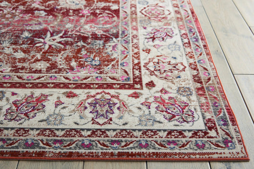 Nourison Rugs Vintage Kashan VKA01 Red - Woven Rugs