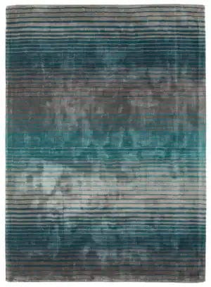 Asiatic Rugs Rectangle / 160 x 230cm Holborn Turquoise Teal Grey 5031706648161 - Woven Rugs