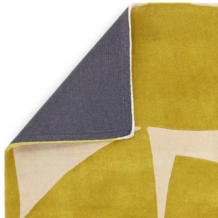 Chartreuse Color Rug Romy 06 Kite Chartreuse — Woven Rugs