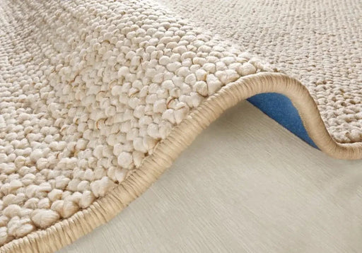 RugsDirect Online Plain/Nearly Plain Wolly 102843 Cream Rug - Woven Rugs