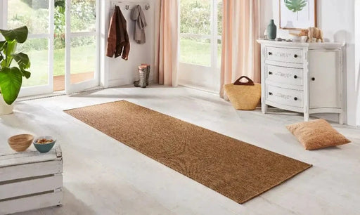 RugsDirect Online Plain/Nearly Plain Nature Runners 103530 Brown Rug - Woven Rugs