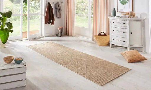 RugsDirect Online Plain/Nearly Plain Nature Runners 103532 Beige Rug - Woven Rugs