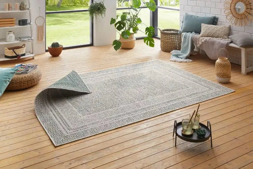 RugsDirect Online Plain/Nearly Plain Pops Double Sided Indoor Outdoor 104255 Green Rug - Woven Rugs