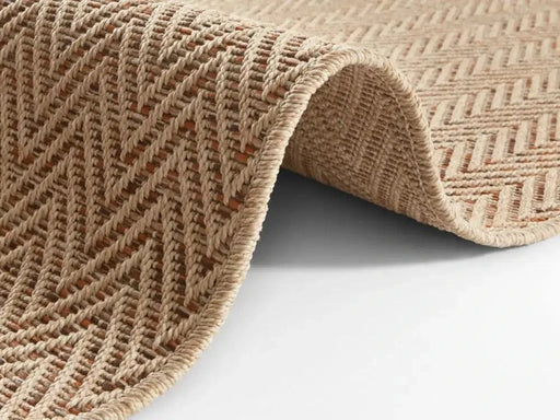 RugsDirect Online Plain/Nearly Plain Nature Runners 104267 Beige Terra Rug - Woven Rugs