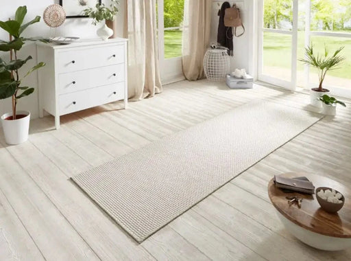 RugsDirect Online Plain/Nearly Plain Nature Runners 104270 Ivory Rug - Woven Rugs