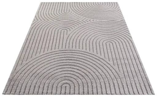 RugsDirect Online Plain/Nearly Plain New York Hans 105085 Grey Rug - Woven Rugs