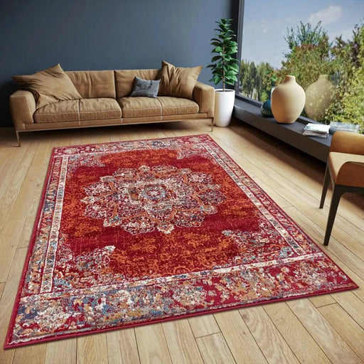 RugsDirect Online Traditional Luxor 105638 Red Rug - Woven Rugs