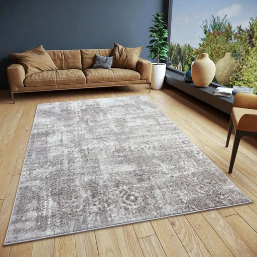 RugsDirect Online Traditional Shine 105923 Grey Beige Rug - Woven Rugs