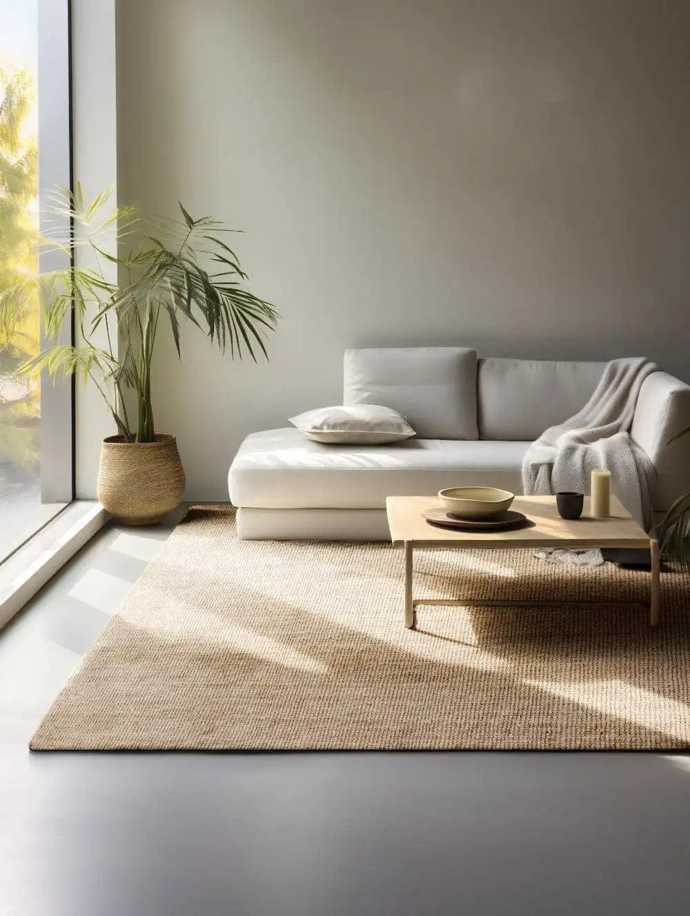 Bouclé 105974 Natural Golden — Woven Rugs