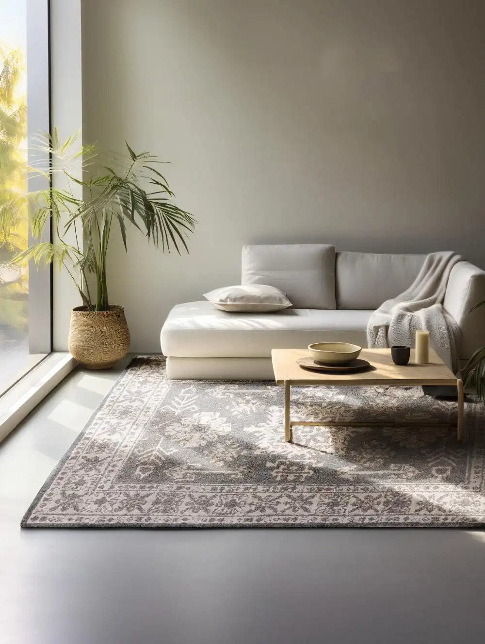 Terrain 106001 Grey Brown — Woven Rugs