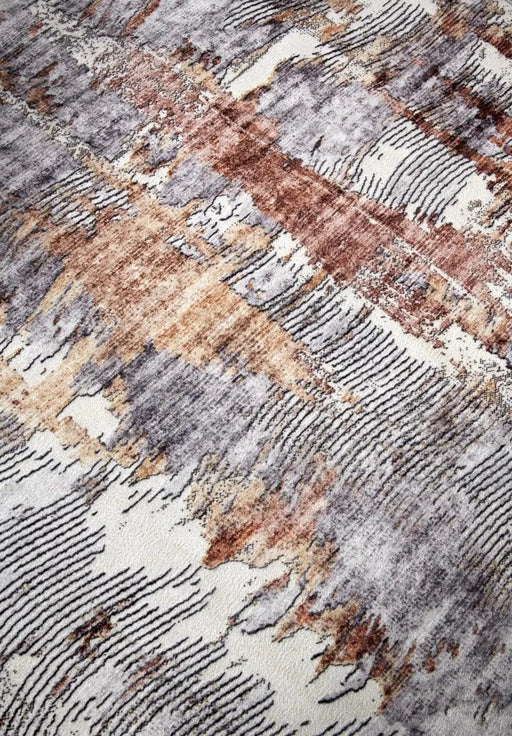 RugsDirect Online Funky Imagination v2 Hans 106036 Copper Gold Rug - Woven Rugs