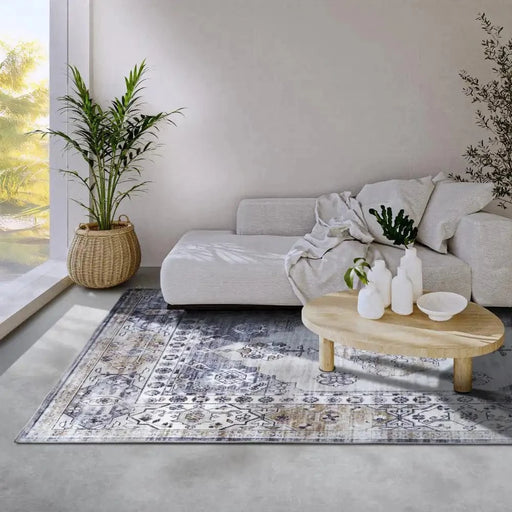 RugsDirect Online Traditional Asya 106047 Blue Gold Rug - Woven Rugs