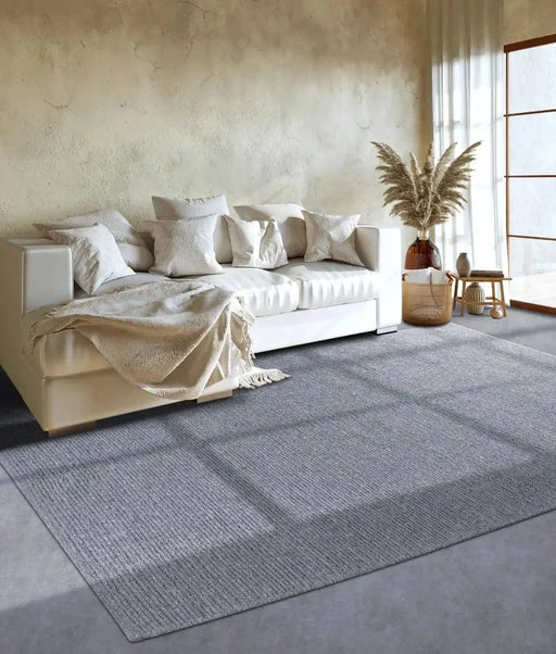 RugsDirect Online Plain/Nearly Plain Kollektion 1748 106050 Silver Rug - Woven Rugs