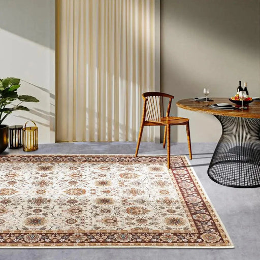 RugsDirect Online Traditional Kollektion 1767 106054 Cream Brown Rug - Woven Rugs