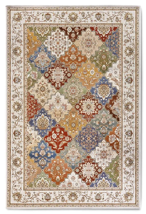 RugsDirect Online Traditional Kollektion 1767 106056 Cream Multicolour Rug - Woven Rugs