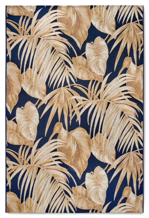 RugsDirect Online Traditional Kollektion 1767 106061 Dark Blue Gold Rug - Woven Rugs