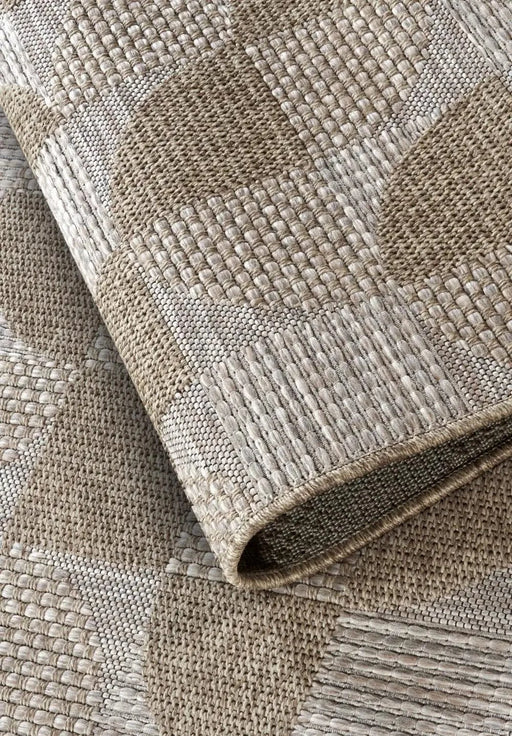 RugsDirect Online Modern Kollektion 1836 Indoors or Outdoors 106078 Natural Brown Rug - Woven Rugs