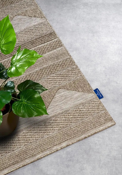 RugsDirect Online Modern Kollektion 1836 Indoors or Outdoors 106080 Natural Brown Rug - Woven Rugs
