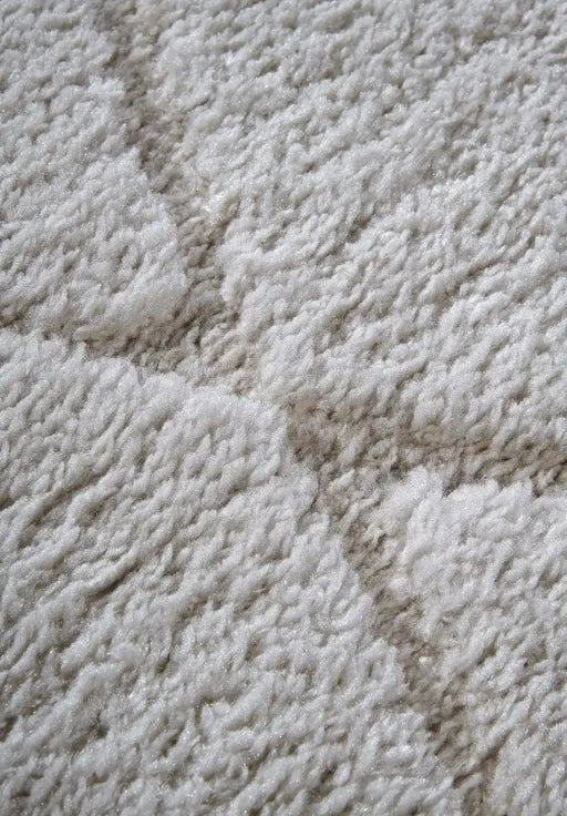 RugsDirect Online Plain/Nearly Plain Elle Gallery 106083 Cream White Rug - Woven Rugs