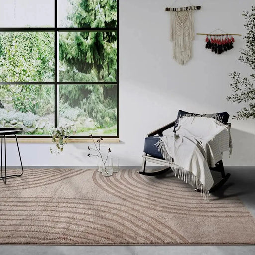 RugsDirect Online Plain/Nearly Plain Elle Gallery 106084 Beige Rug - Woven Rugs