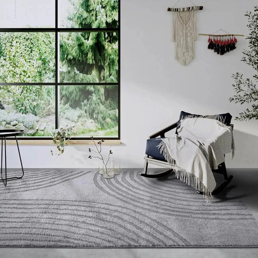 RugsDirect Online Plain/Nearly Plain Elle Gallery 106085 Light Grey Rug - Woven Rugs