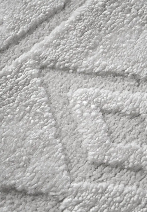 RugsDirect Online Plain/Nearly Plain Elle Gallery 106095 Cream White Rug - Woven Rugs