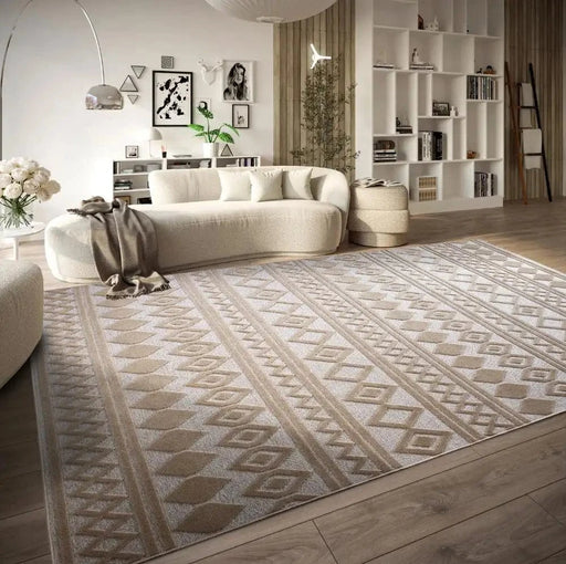 RugsDirect Online Plain/Nearly Plain 1879 106137 Cream Rug - Woven Rugs