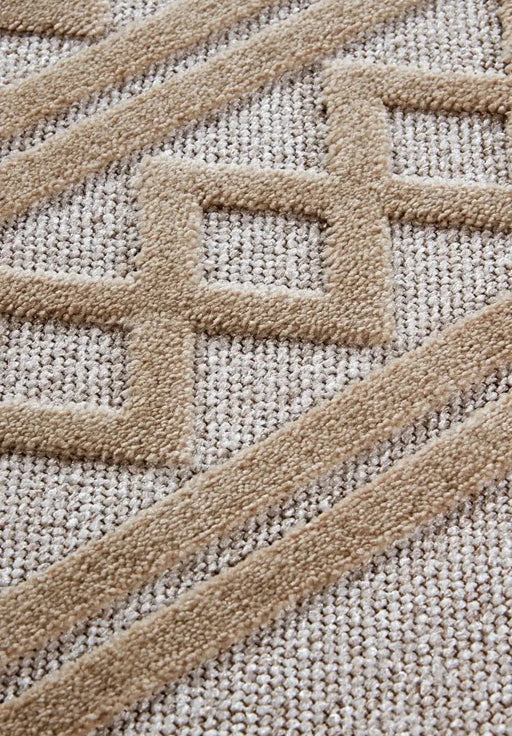 RugsDirect Online Plain/Nearly Plain 1879 106137 Cream Rug - Woven Rugs