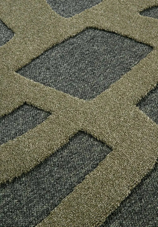 RugsDirect Online Plain/Nearly Plain 1879 106141 Jungle Green Rug - Woven Rugs