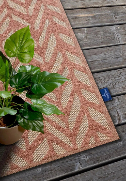 RugsDirect Online Plain/Nearly Plain 1883 Indoor Outdoor 106152 Natural Copper Rug - Woven Rugs