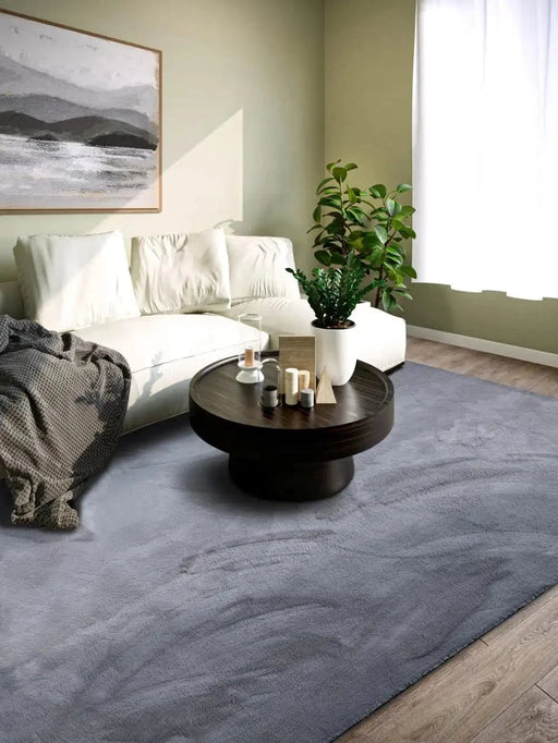 RugsDirect Online Plain/Nearly Plain 1899 Leon 106162 Anthracite Rug - Woven Rugs