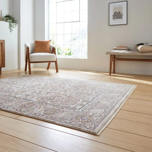 Think Rugs Rugs Vintage Think 35027 Beige - Woven Rugs