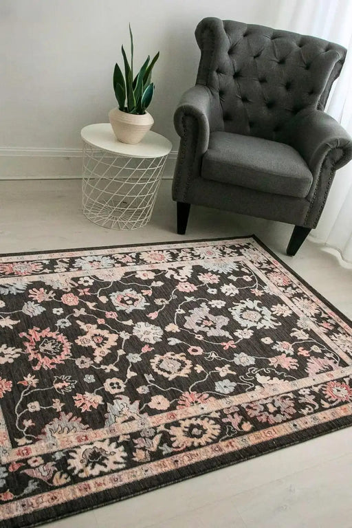 Prestige Rugs Alia 428GL Anthracite Sand - Woven Rugs