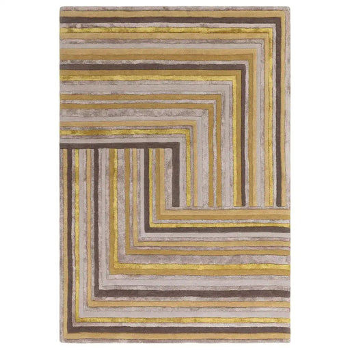 Asiatic Rugs Matrix Asiatic 79 Network Gold - Woven Rugs